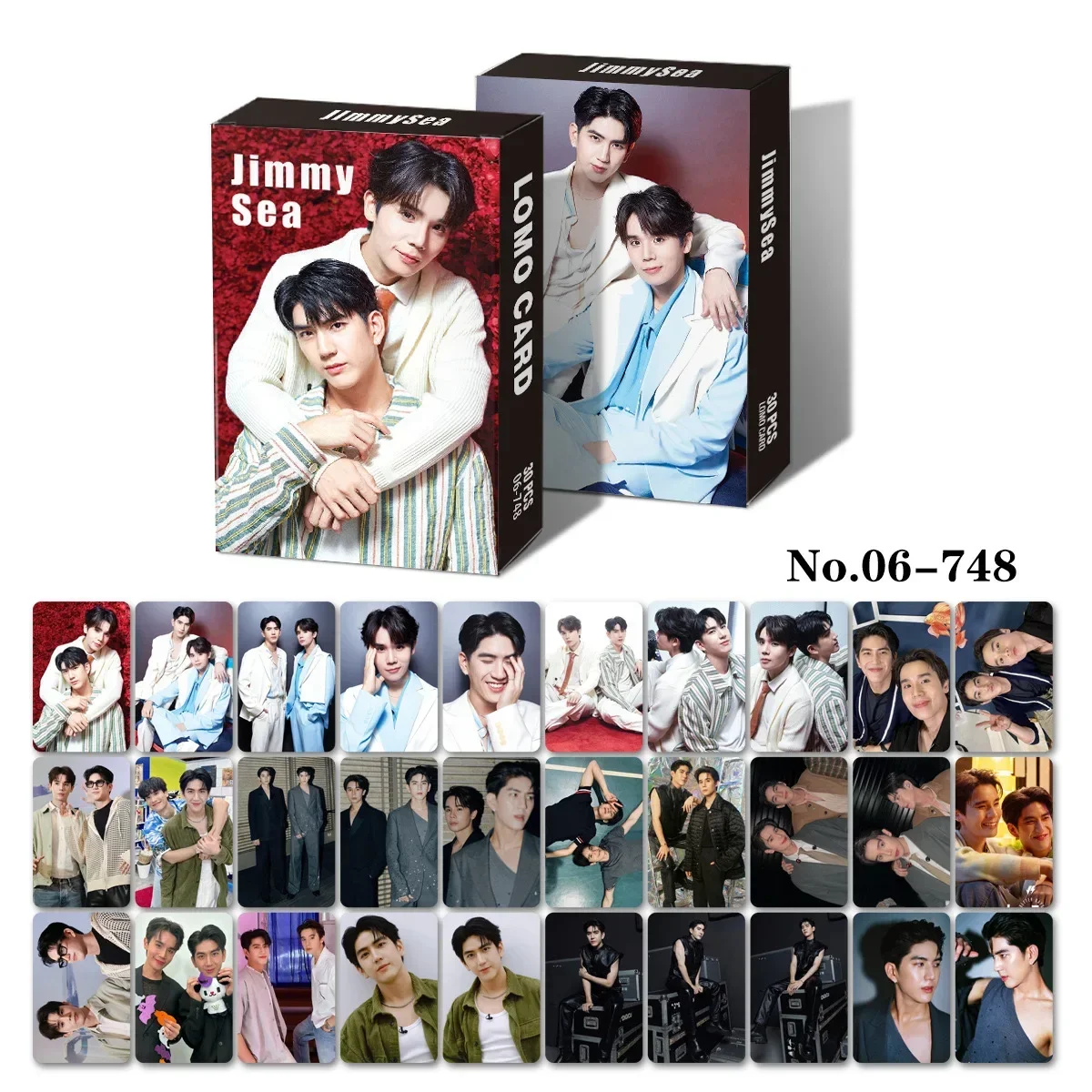 30 Pc/SET Bossnoeul Bbbuild Pondphuwin Firstkhaotung Geminifourth Perthsaint Winnysatang Netjames Zeenunew Ohmfluke Caixa Cartão Lomo