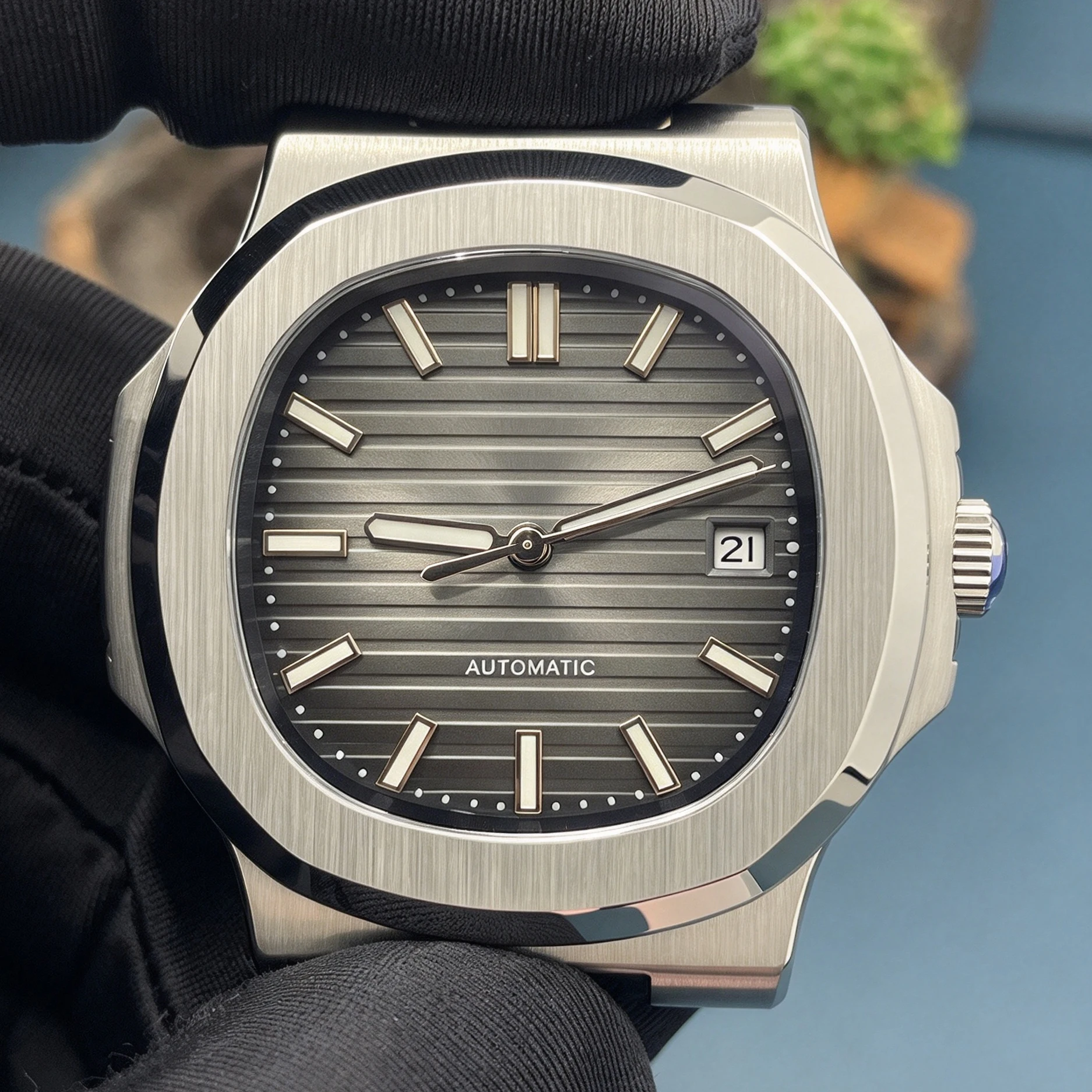 38mm Square Luxury New Model Men's Automatic Mechanical Watch With Miyota 8215/ST1612 Movement - No Logo Multiple Color Options
