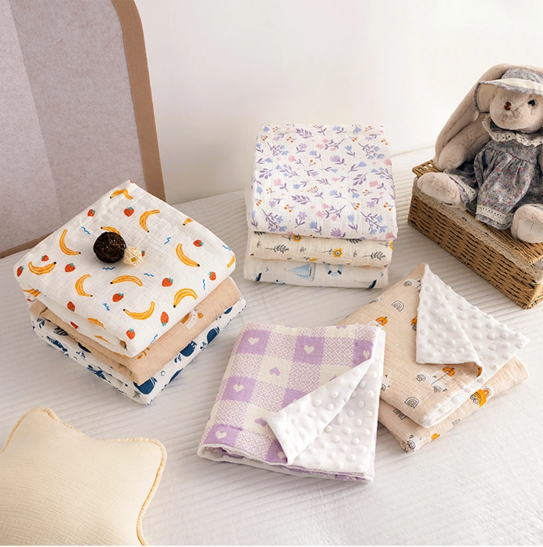 Manta de muselina para bebé re - Baby Girl Nursery Quilt reseña y precio