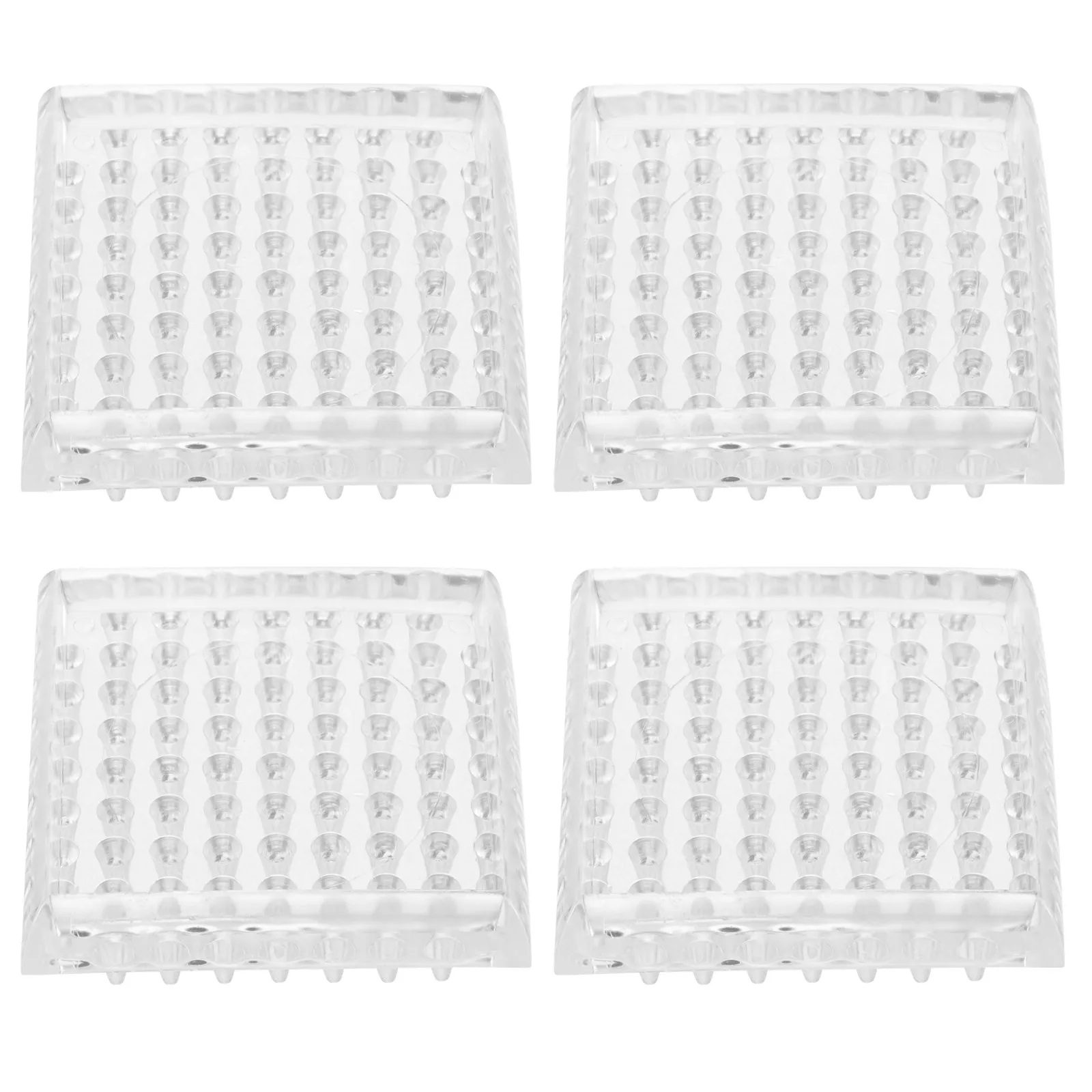 4Pcs Furniture Grippers Chair Leg Pads Anti-Slip Protectors Sofa Table Legs Non Slip Pads Hardwood Floor Furniture Coasters