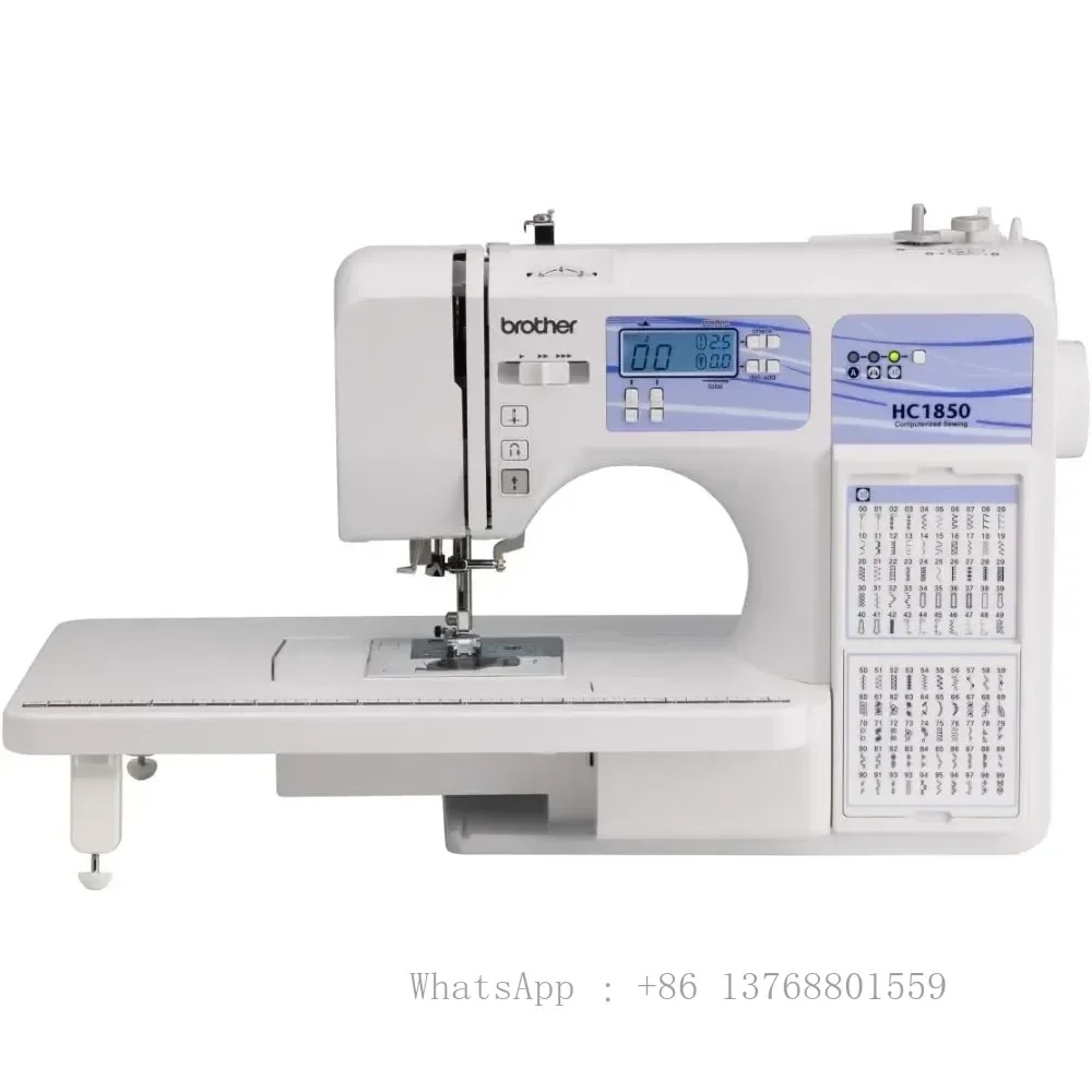 Sewing And Quilting Machine, HC1850, 185 Built-in Stitches, LCD Display, 8 Included Sewing Feet