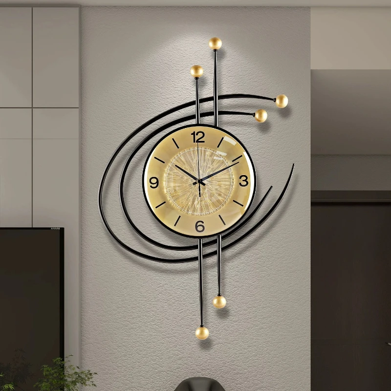 Creative Silent Wall Watch Metal Kitchen Bathroom Nordic Wall Clocks Interior Office Reloj De Cocina De Pared Room Decoration