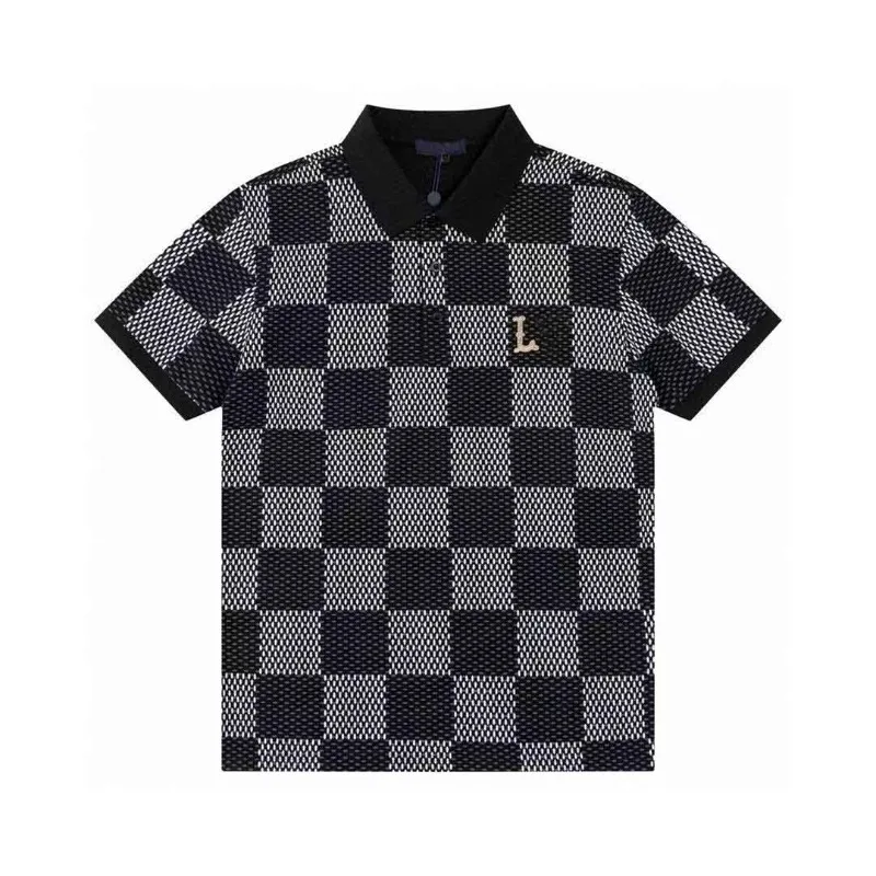 

New Men's T-Shirt Classic Short Sleeve Polo Shirt Summer Top Casual T-Shirt Button Lapel Casual Polo Shirt