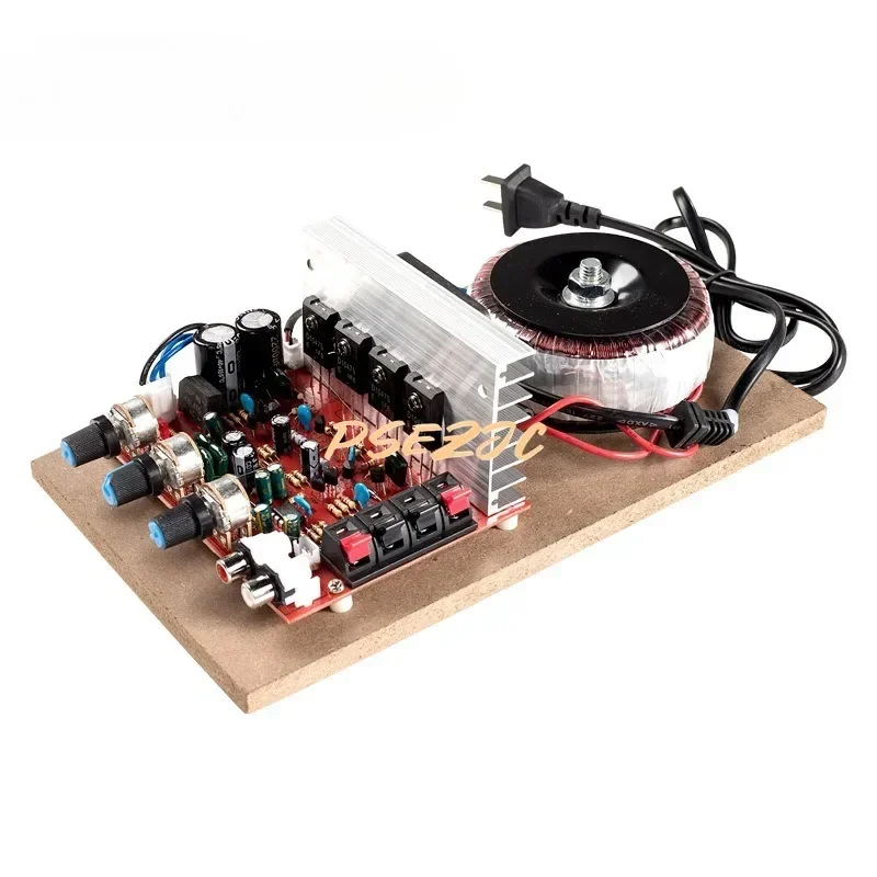 200W Household High-power Amplifier Board with Fan Sound System Can Be Modified Plus Bluetooth MP3 Card Reading DIY