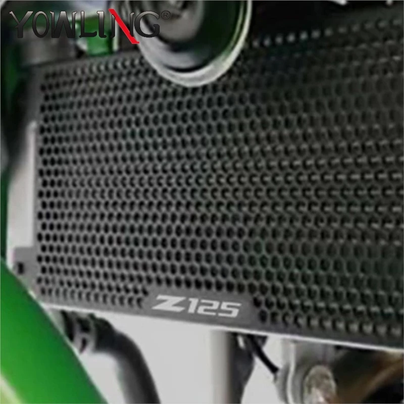 

FOR Kawasaki Ninja 125 Z125 2019 2020 2021 2022 2023 Motorcycle Radiator Guard Tank Grille Shield Cooler Bezel Protector Cover