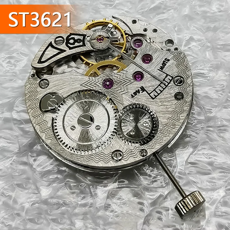 Manual Movement St3621 Jones Sword Micro Adjustment 6 O'clock Small Second Hand Compatible with Eta6498 Watch Accessories