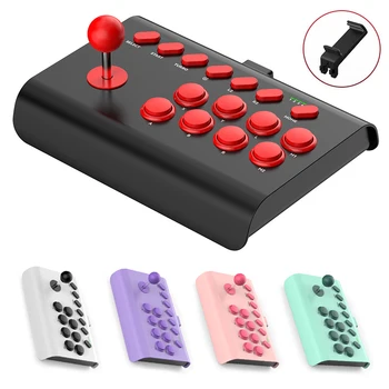 Y02 Wireless Arcade Games Controller Rocker Switch for PS4 Console Controller PC TV Android iOS Phones Gamepad Accessories