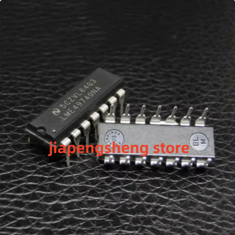 LME49740NA High Fidelity Audio Stereo Chip, In-Line DIP-14, Original Imported, Authentic, New, 1Pcs