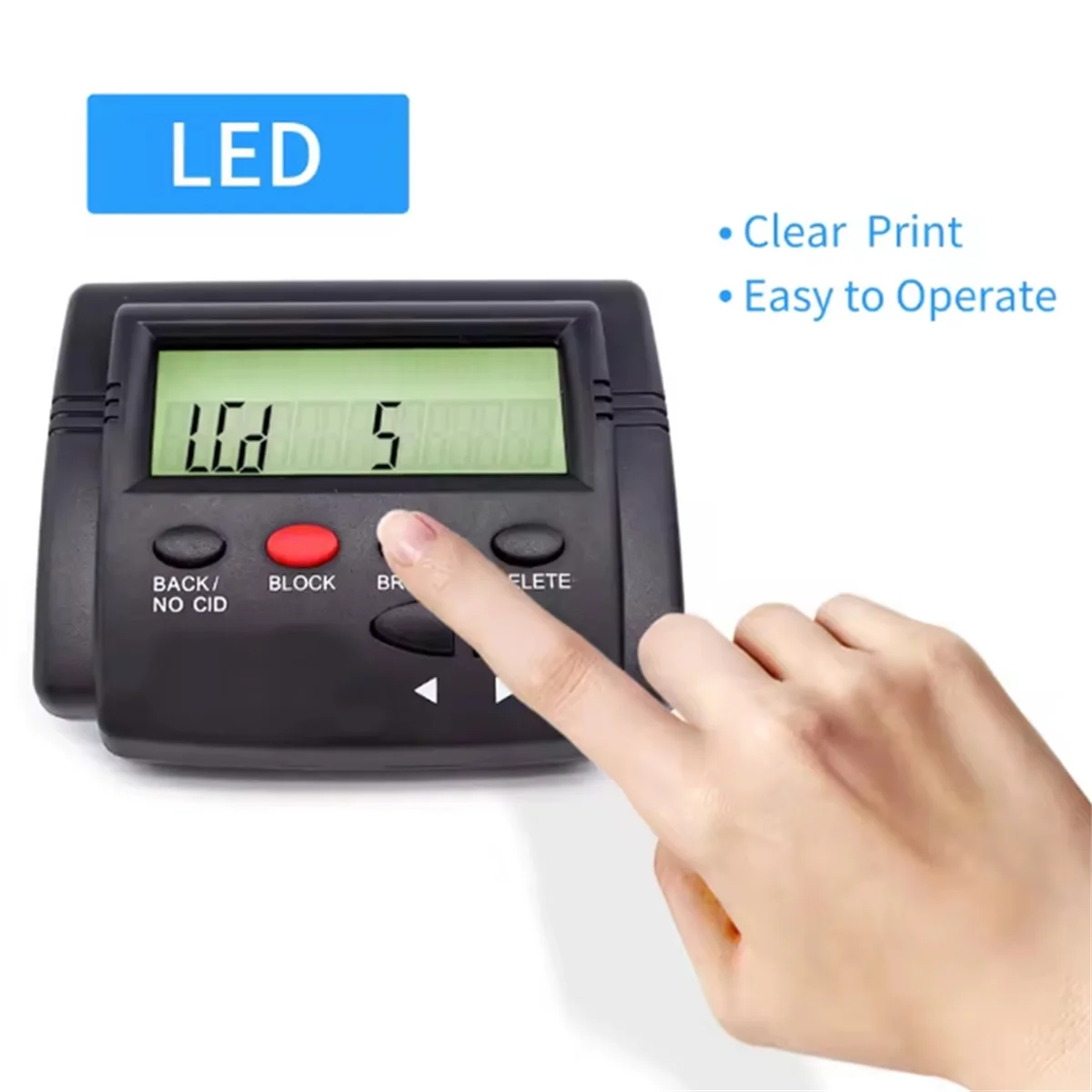 هاتف مانع المكالمات A20M للهواتف الأرضية 2000 صندوق معرف المتصل حجب عدد مكالمات Robocalls Nuisance غير المرغوب فيها #5