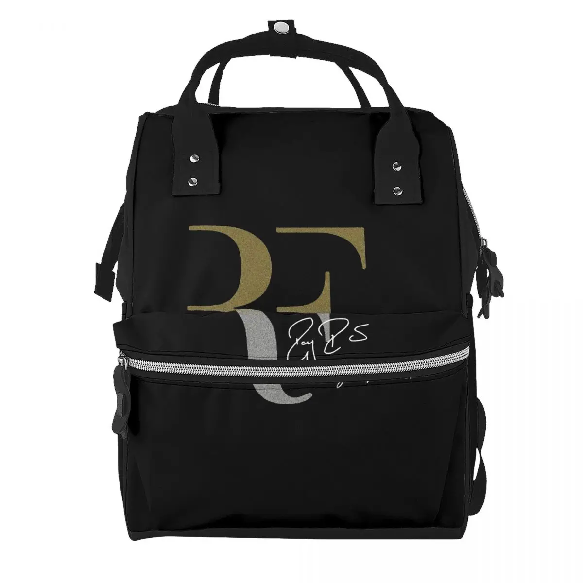 Roger Federer Student Backpack School Bag Hiking Travel Daypack for Men Women Bookbag Shoulder Bags