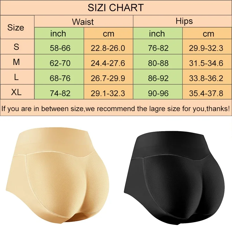 Women Seamless Briefs Low Waist Push Up Butt Lifter Padded Panties Hip Enhancer Shapewear Buttocks Panties