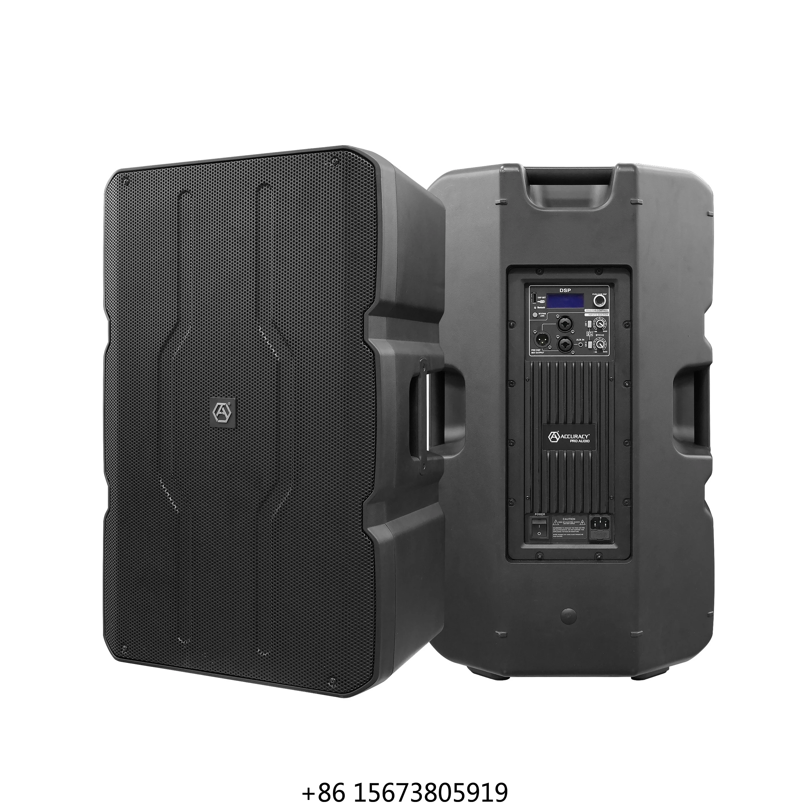 Accuracy Pro Audio AC15TD3-COMBO Massive Power Outdoor Party Speakers Audio Combo Set Sound System for Big Events