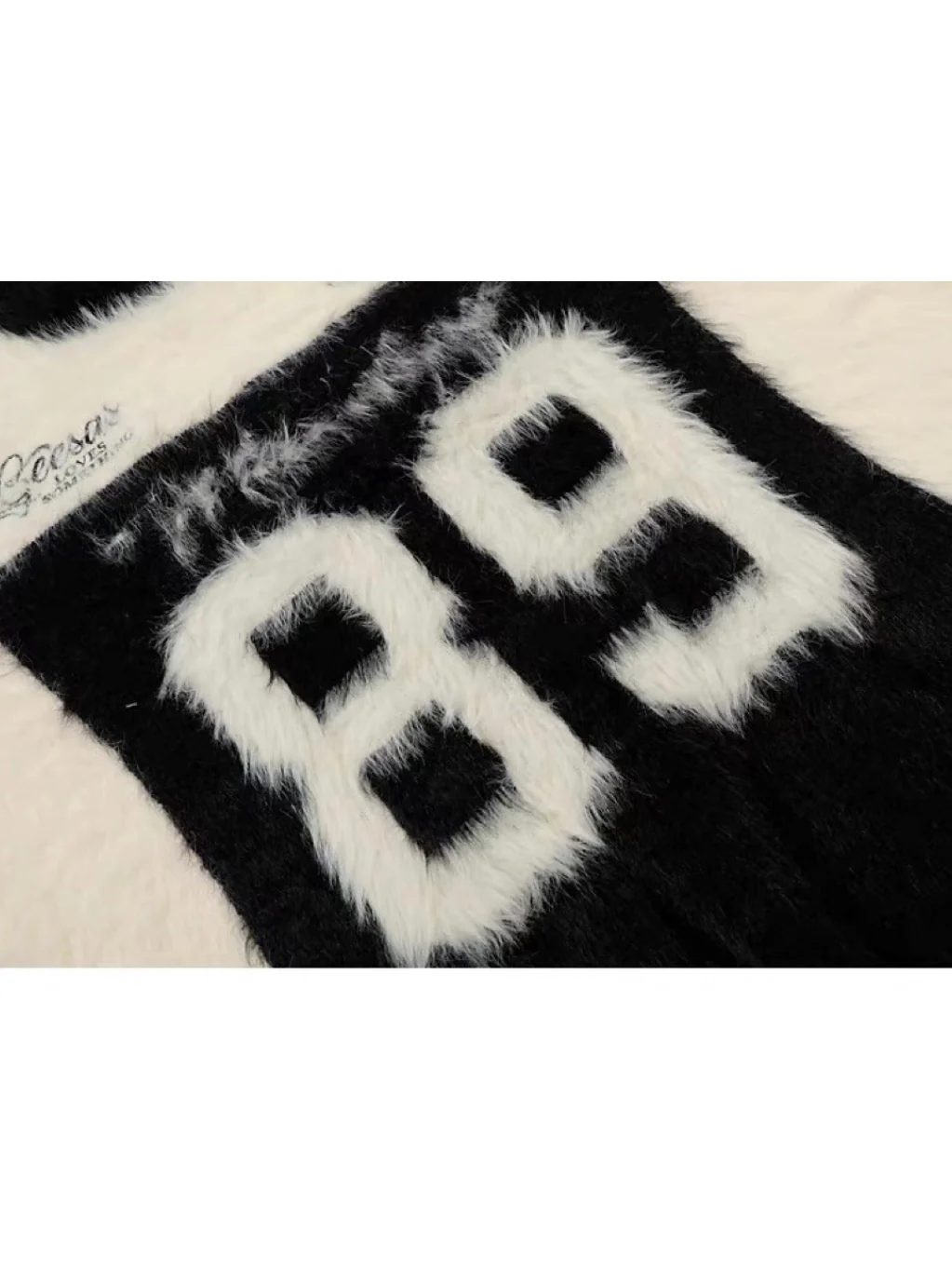 Amerikaanse Sle Retro Letter Print ronde Ne Sweater Heren los gebreide bovenkleding Faionable Winter Casual Faion