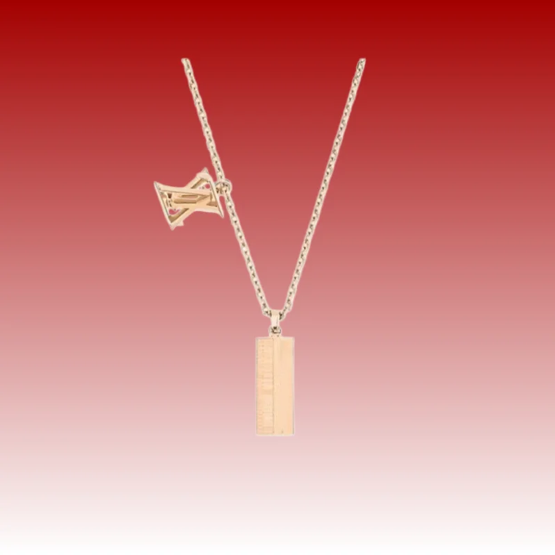 Nuevo Collar de Plata Pura S925 con Letra L de Piano, Accesorios de Boutique, Cadena Clásica en V para Clavícula, Moda 2026