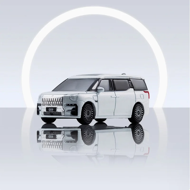 Original-Druckguss-Legierung im Maßstab 1:64, Zeekr 009, Miniatur-Spielzeugauto, Simulation, klassisches Modell, Hobby und Sammlerstücke, Souvenir