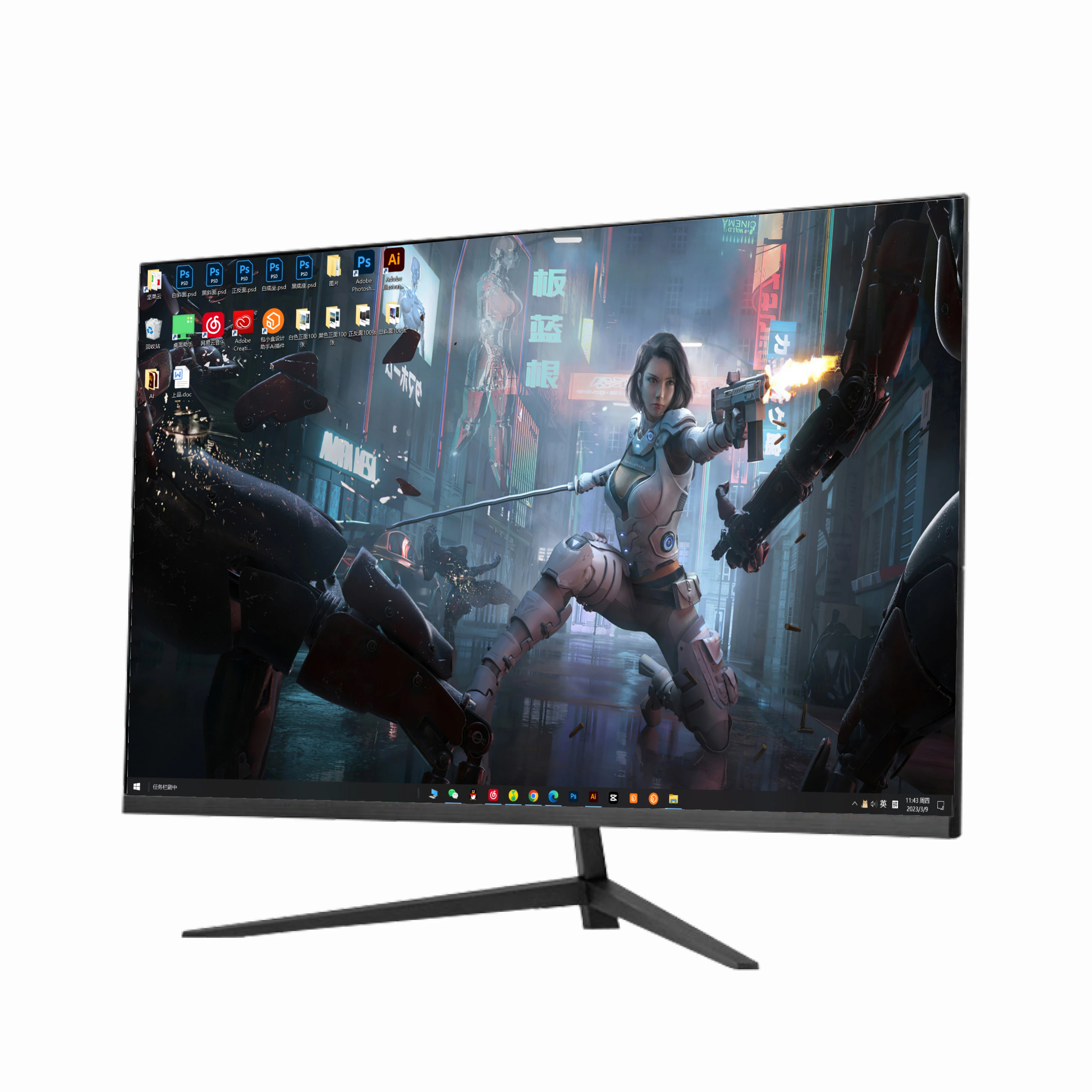 

Low Cost 32inch 1920x1080 Pc Lcd Curved Gaming For Desktop Computer 240hz 1ms Gaming Displays