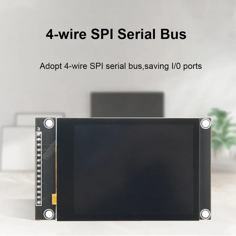 2.8 Inch SPI Serial IPS Touchscreen Display for ESP32 2.8" 320x240 Pixel ILI9341 Driver TFT LCD Module for Arduino/Mega2560/C51