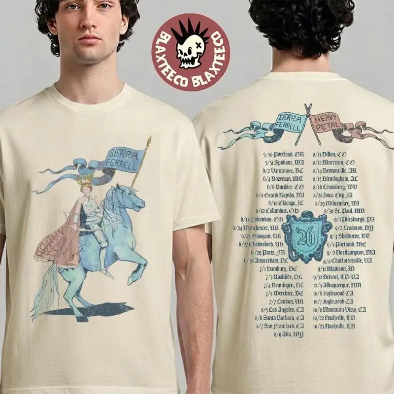 Sierra Ferrell Heavy Petal Tour 2026 Knight T-Shirt