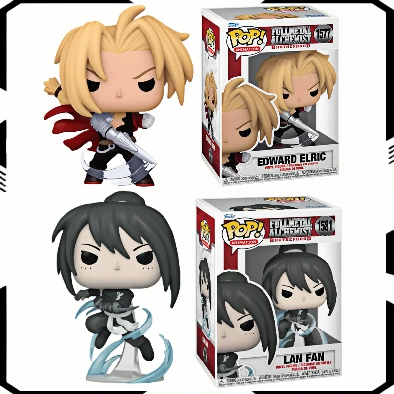 

Funko POP натуральная стальной алхимик Эдвард Элрик экшн-фигурка коллекция игрушек подарок для фанатов аниме Коллекционная модель украшения
