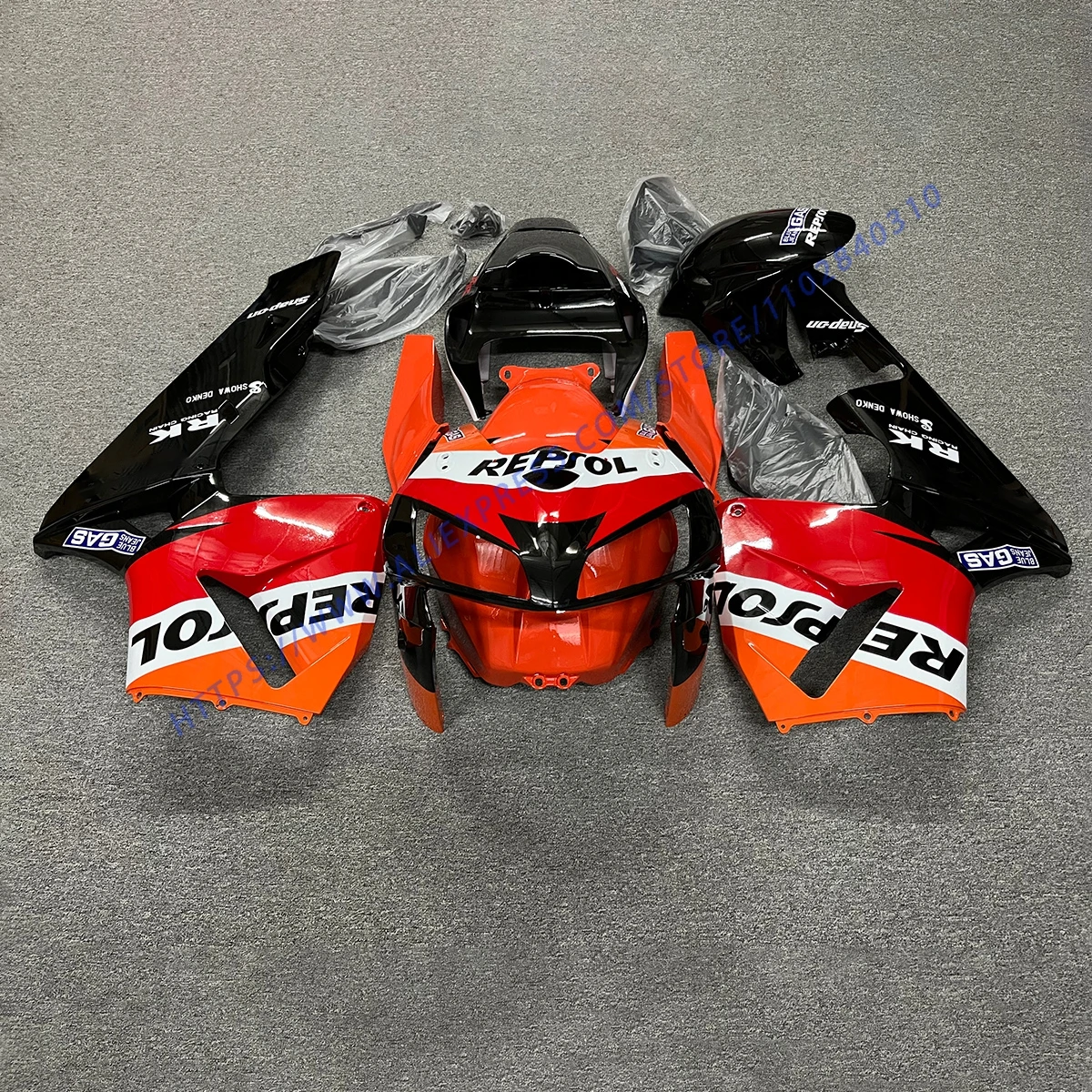 Full Fairing Body Panels Set for CBR600RR 2005-2006 PC37 600cc Injection Moulded ABS Cowling Covers Replacement Parts view 3