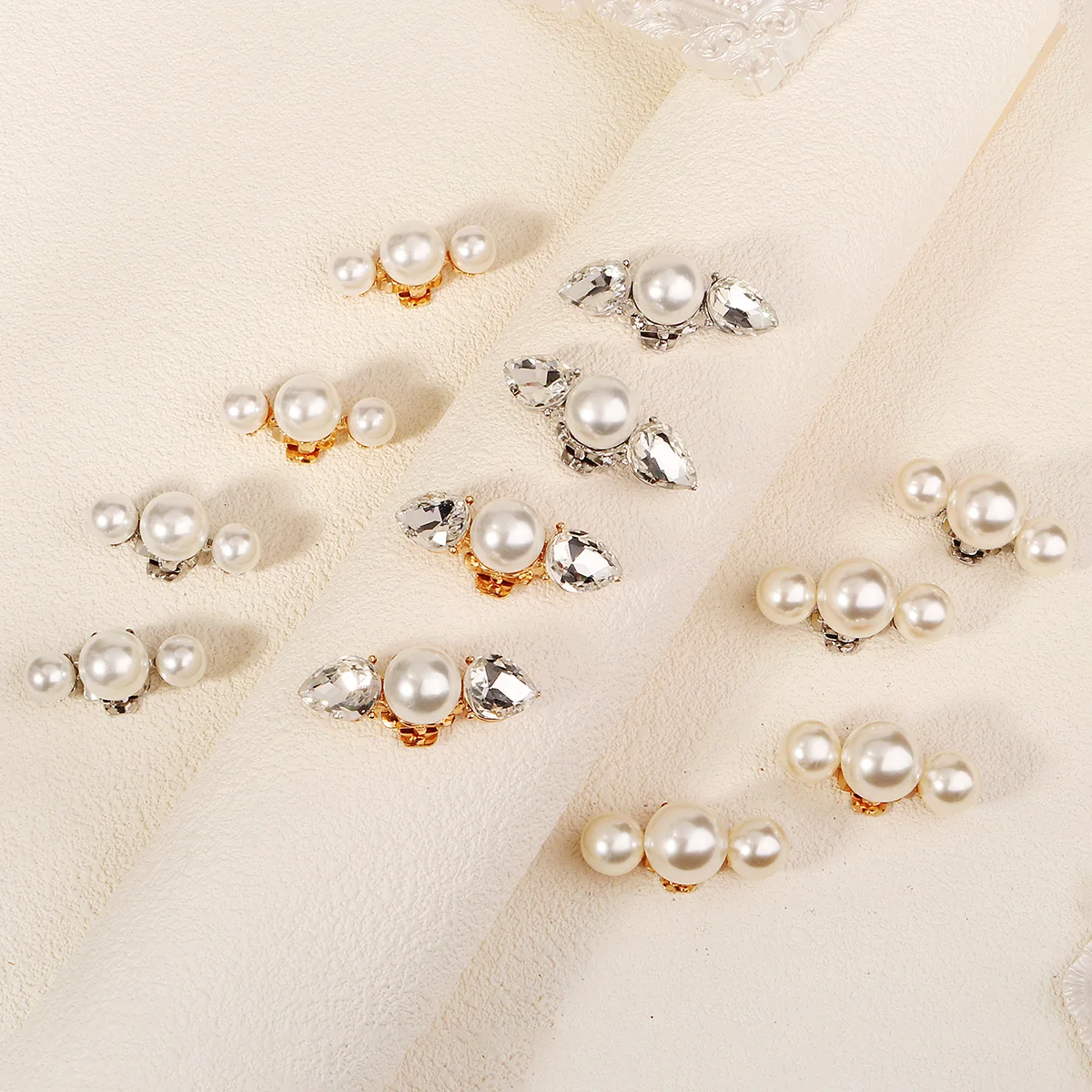 New Pearl Shoe Buckle Women's High-heeled Shoes Clip Jewelry Attending Important Occasions Fashion Accessories image 2