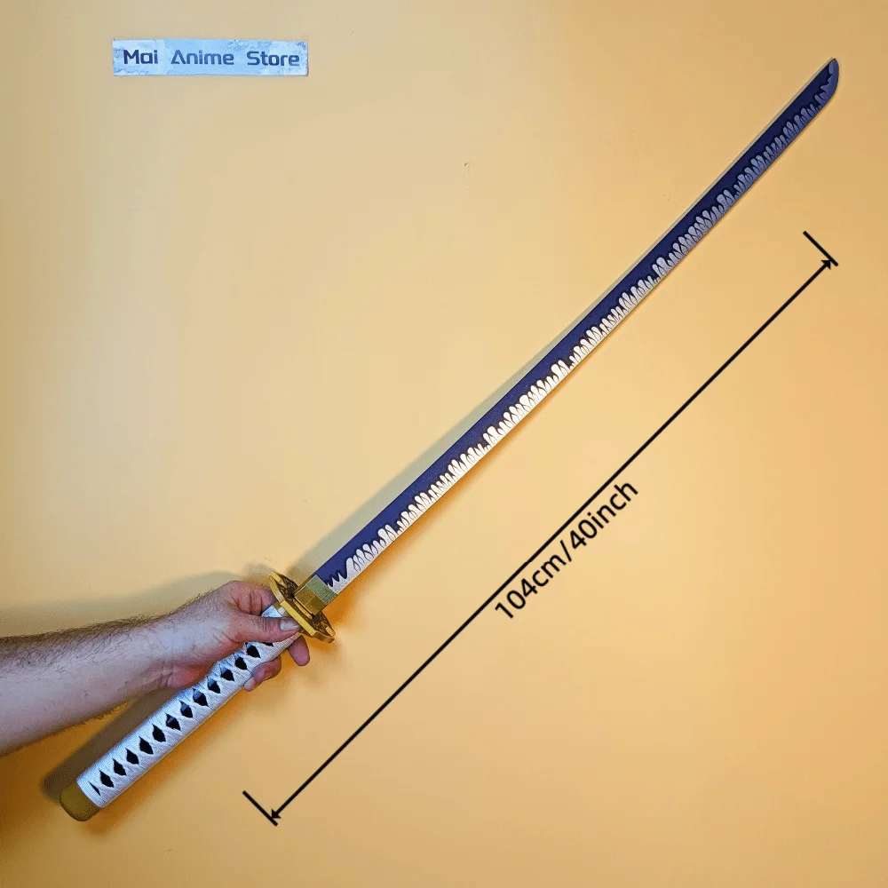 ดาบคาตานะยามาโตะ เวอร์จิล ขนาด 40 นิ้ว ของสะสมจากอนิเมะ เดวิลเมย์คราย สำหรับคอสเพลย์ ดาบนินจา ขนาดเท่าดาบคาตานะญี่ปุ่นแท้ ดาบซามูไร ของเล่น ของขวัญ