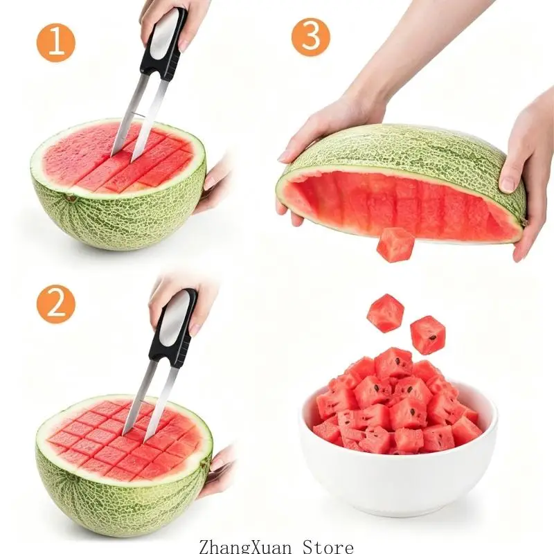 Fruit Handling Watermelon Cutter Tool with 304 Body and Wire Head 3XUF
