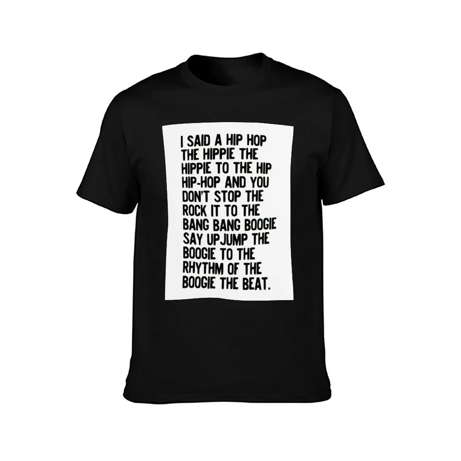RAPPERS DELIGHT Hip Hop CLASSIC MUSIC T-Shirt Outdoor Working T-Shirt