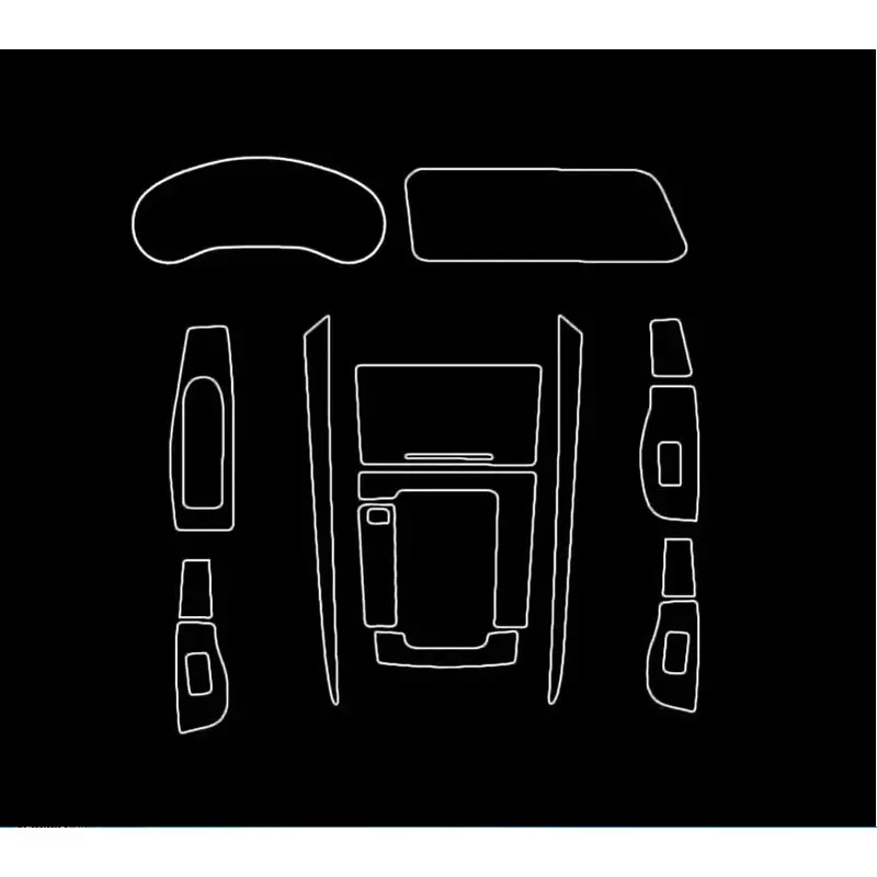 

For 2019 2020 2021 2022 2023 Mazda CX-30 Automotive interior LCD screen TPU protective film Anti-scratch interior accessories