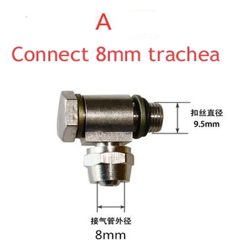 

Tire changer, tyre raking machine accessories, air pipe joint