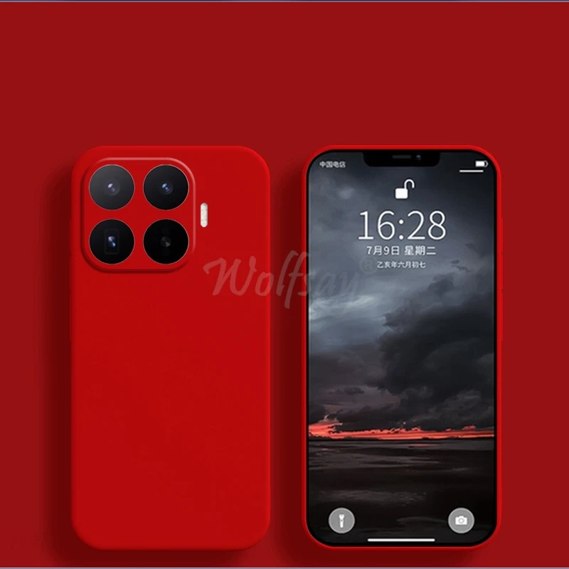 Für Xiaomi 17T Pro Hülle Flüssiges Silikon Einfache Gummiabdeckung Xiaomi 17T Pro Cover TPU Sturzsichere Schutzhülle Xiaomi 17T Pro Case