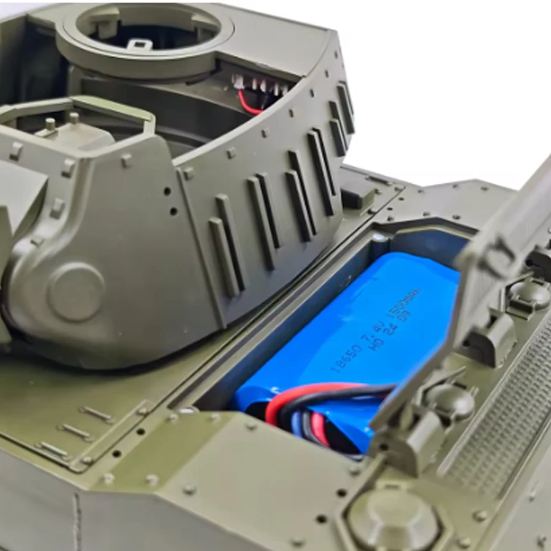 Char RC US M8 Scott Howi tzer, chariot à moteur M8, véhicule de Combat, jouets légers pour adultes garçons avec Rotation de la tourelle de fumée 360, 1:16 °