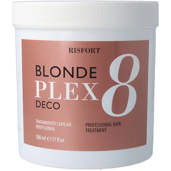 Discoloration hair with PLEX 8 shades RISFORT