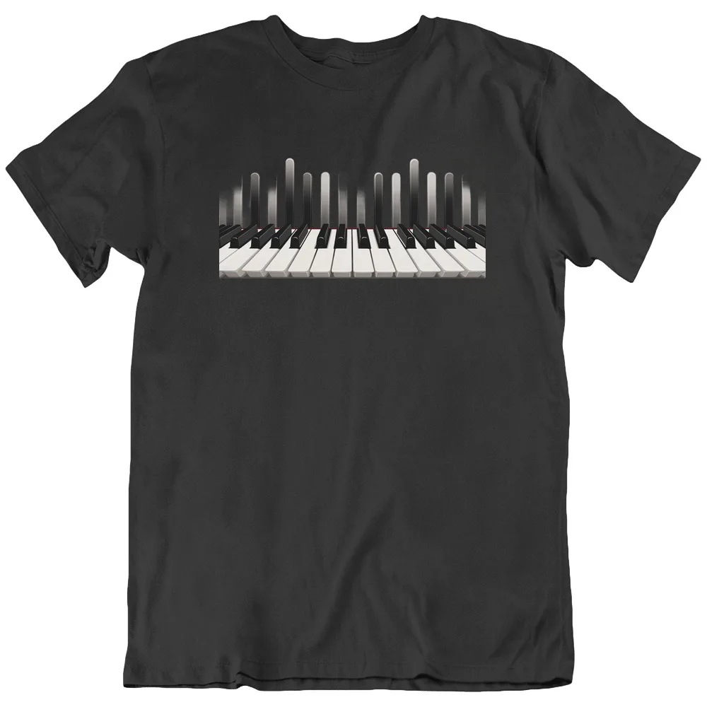 Piano Keyboard Pianist Player Mozart Beethoven Keytar Keys T Shirt