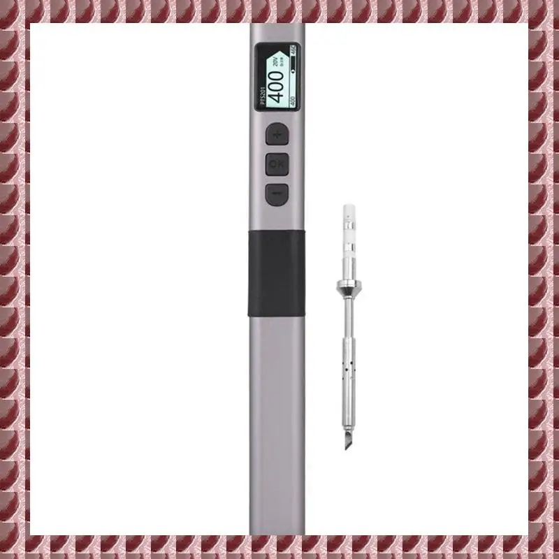 

Умный электрический паяльник A95G PTS201, 100 Вт, миниатюрный, портативный, с быстрым нагревом, универсальный паяльный наконечник