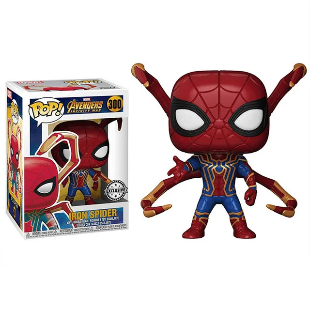 FUNKO POP Marvel Spider-Man Figuras de Brinquedo para Crianças