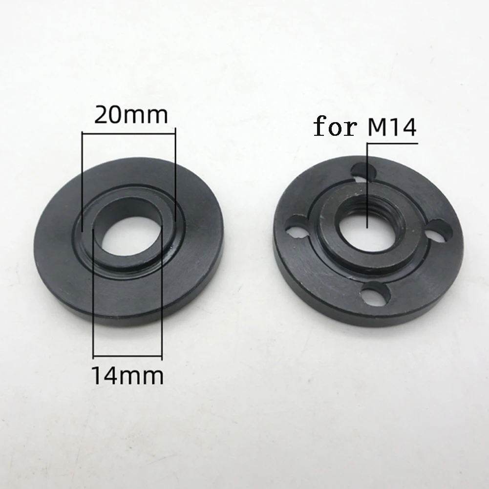 2 pz Piastra di Pressa Per Tipo 125 Smerigliatrice Angolare A 100 Tipo Interno Esterno Flangia Dado Set Piastra di Pressa Accessori Per Utensili Elettrici