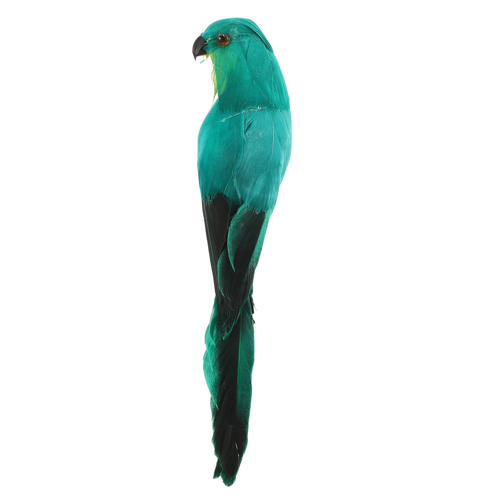 Simulation Parrot Decor Model Models Small Bird Toys Ornament Garden Statue Decorative Adornment