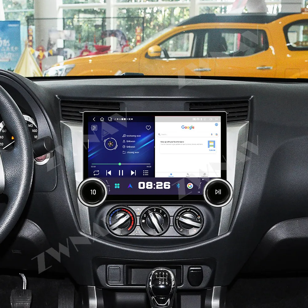 

11,5-дюймовый HD сенсорный экран Android 15 для Nissan Navara 1998-2022: Мультимедийный плеер, стереосистема, GPS-навигация, автомагнитола, блок управления отоплением