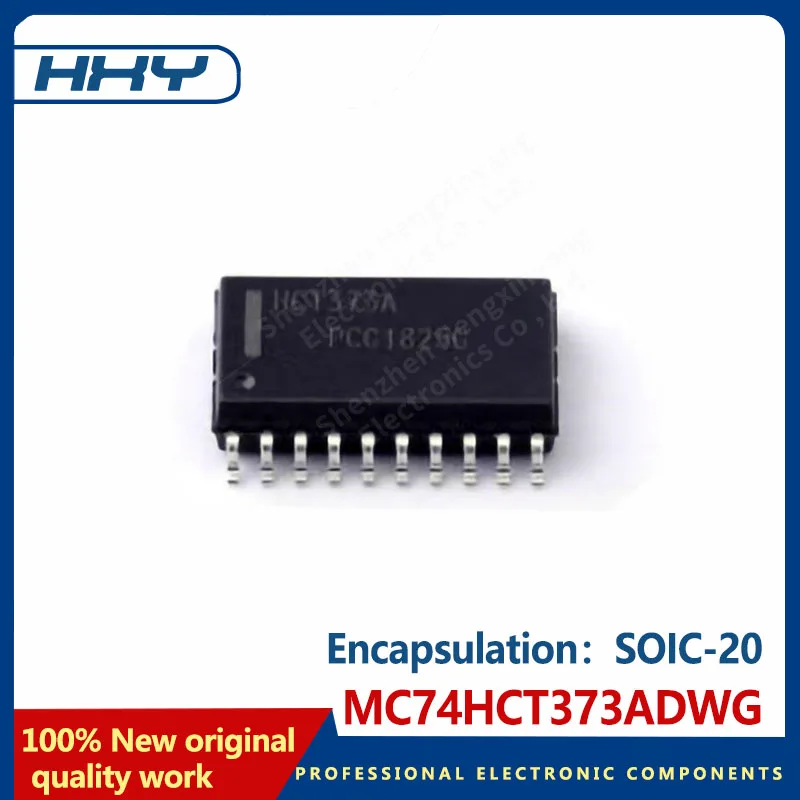 10PCS MC74HCT373ADWG package SOIC-20 logic device latch chip