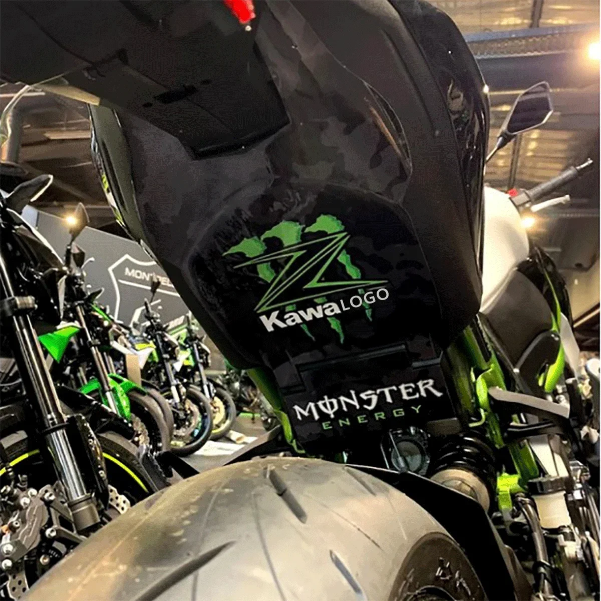 دراجة نارية الجانب قطاع ملصق سيارة ملصق حائط من الفينيل جميع دراجة نارية ملصق ملصقات عاكسة سيارة الديكور