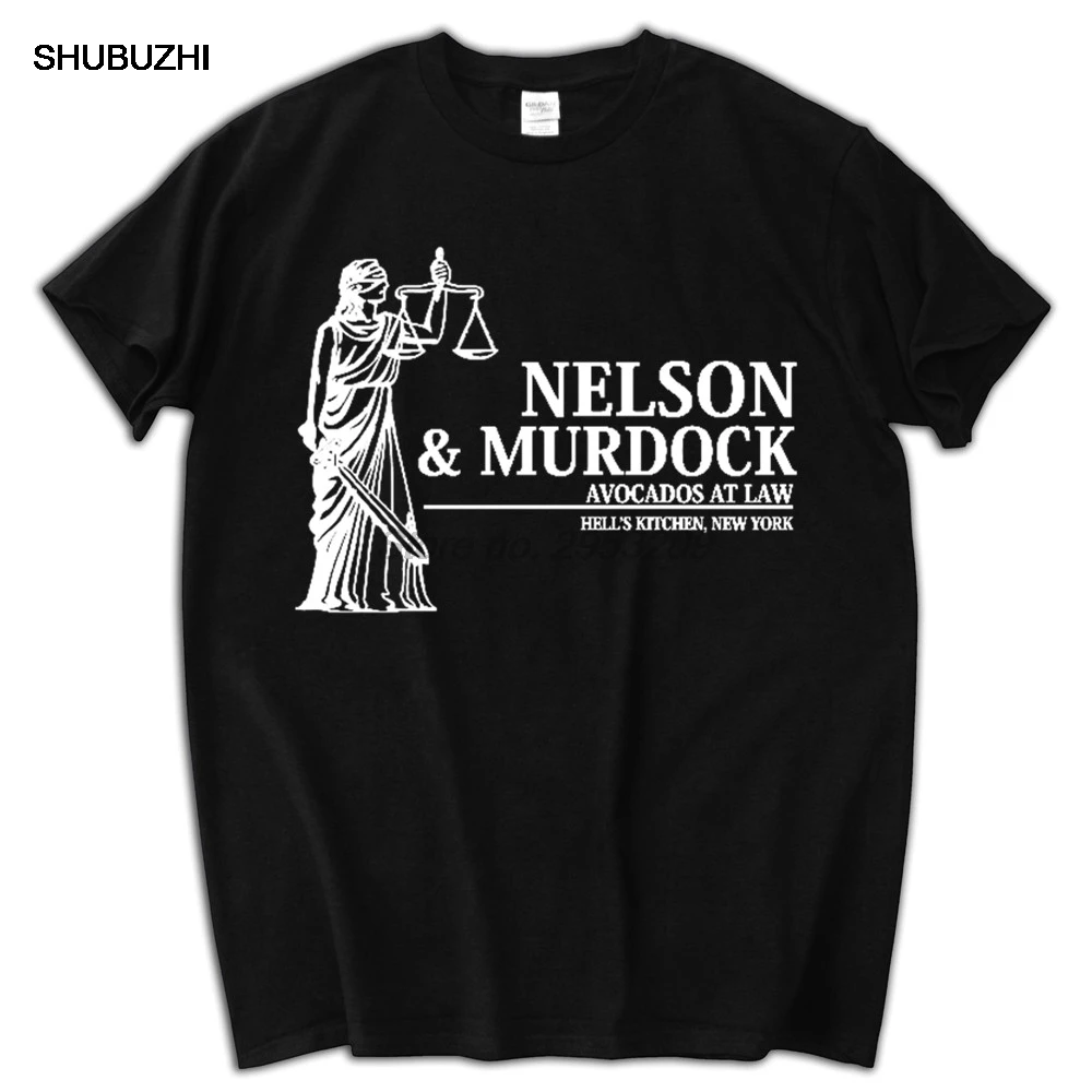 Nelson and Murdock Attorneys at Law Mens T-Shirt Funny Cotton Adult MALE TOP TeeS