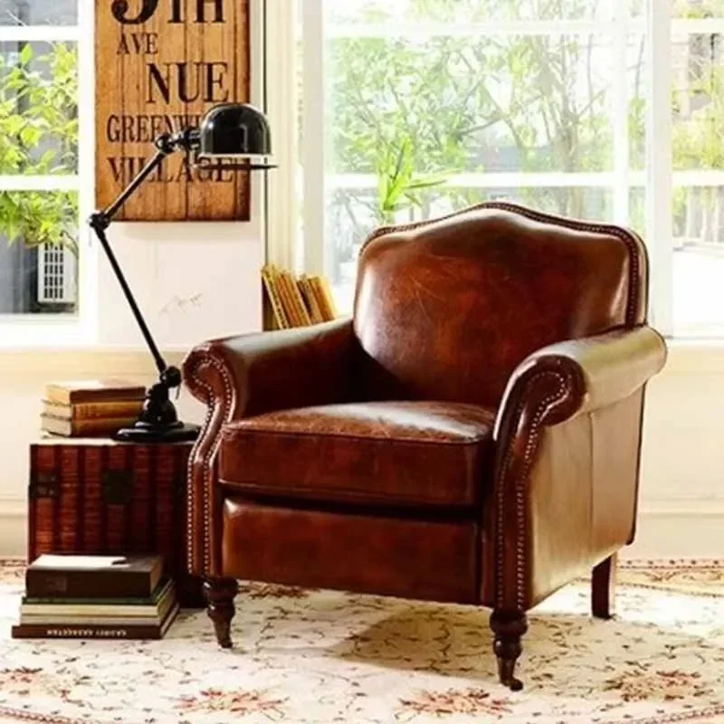 

Водонепроницаемые коричневые стулья для гостиной, деревянные стулья для отдыха, современные напольные туалетные столики, скандинавская ленивая эргономичная мебель Sedie Da Soggiorno