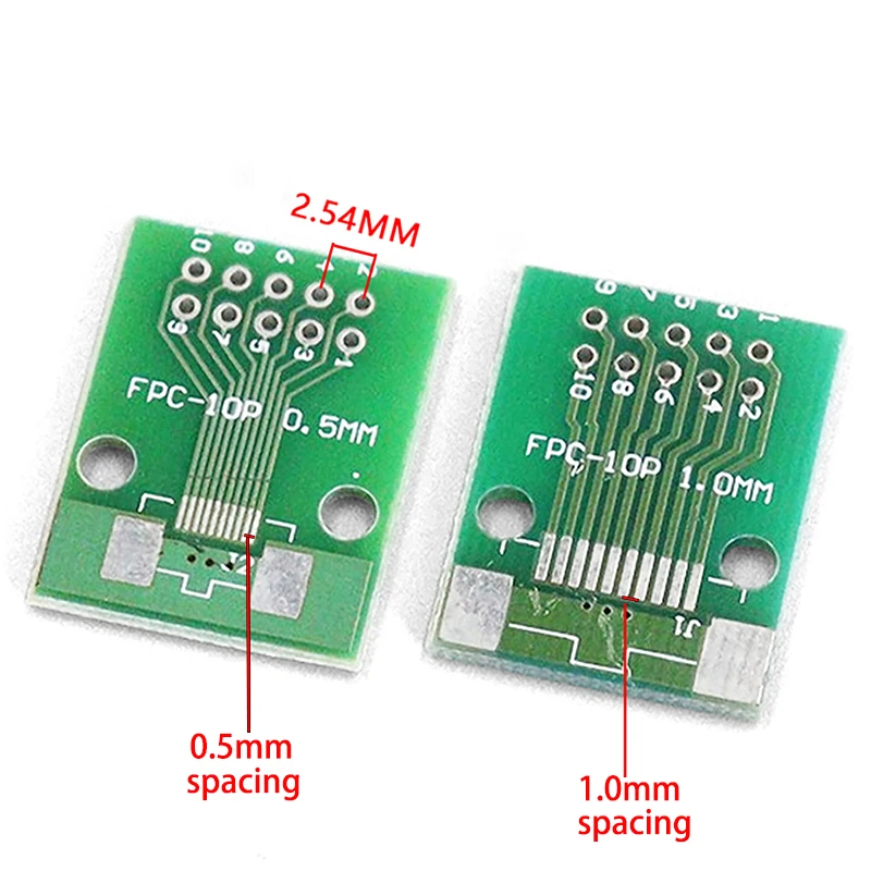 FPC/FFC Flexibles Flachbandkabel-Adapterboard 0,5MM/1,0MM/Abstand bis zu 2,54mm 6P/8P/10P/12P/20P/24P/26P/30P/34P/40P/50P/60P/80P – Detail 8