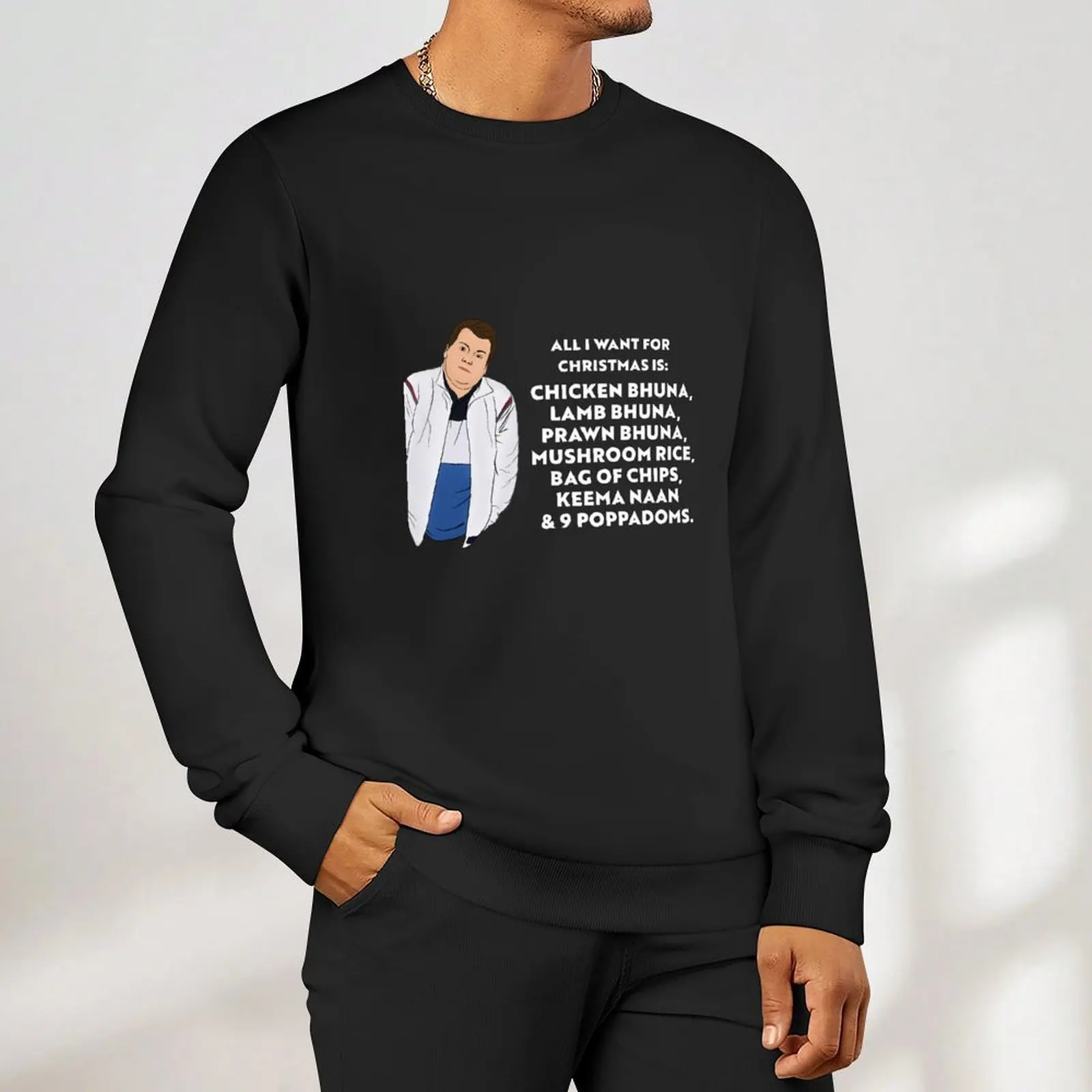 Smithy - Gavin & Stacey - Lista de Natal Pulôver blusa estilo japonês roupas masculinas de outono com capuz