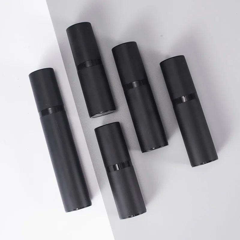 Plastic Pump Bottle 15ml 30ml 50ml Vacuum Pump Bottle Travel Bottling Container Black Lightproof Airless Spray Bottle Lotion - Image 4