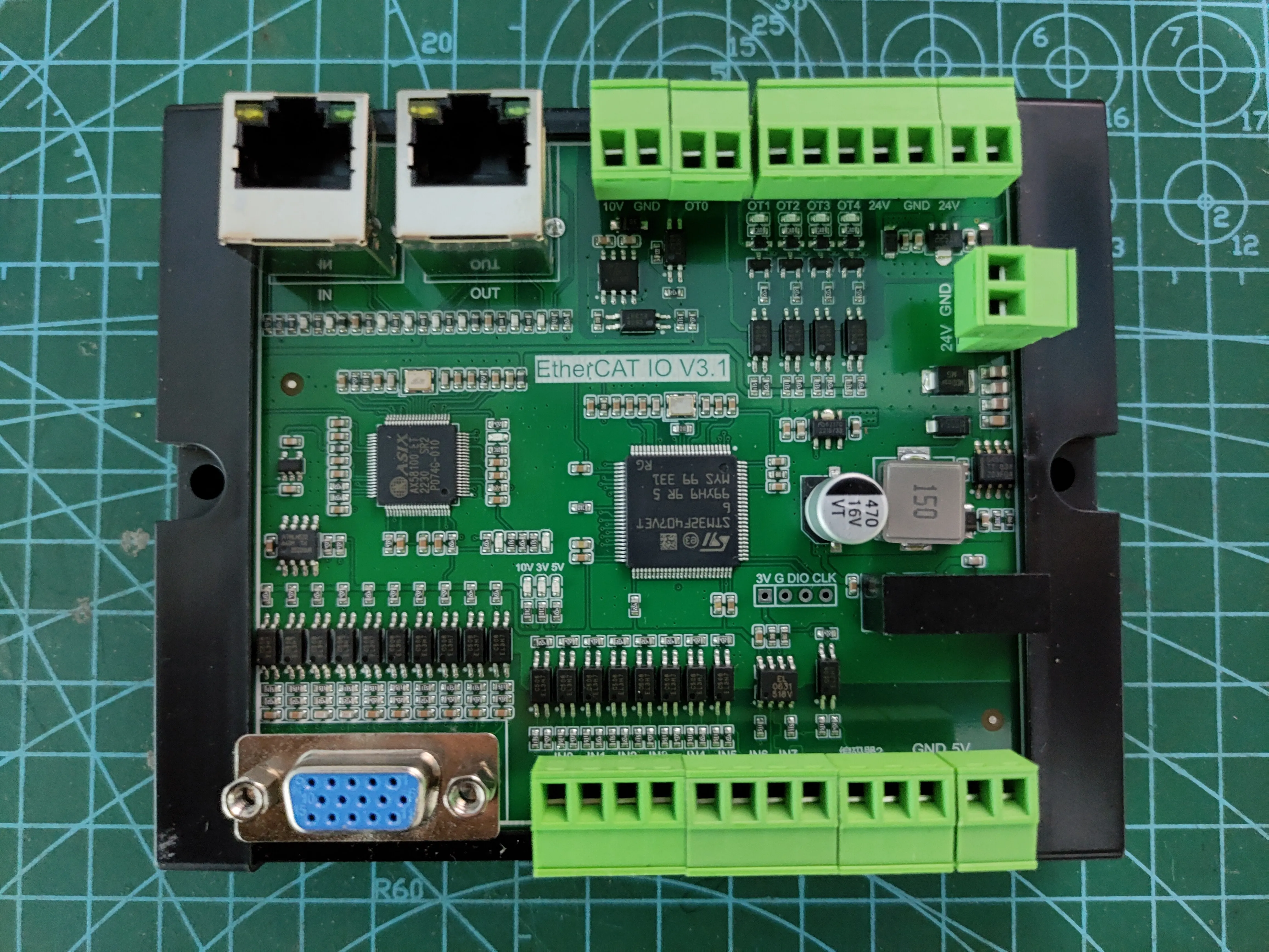 Linuxcnc EtherCAT IO Module