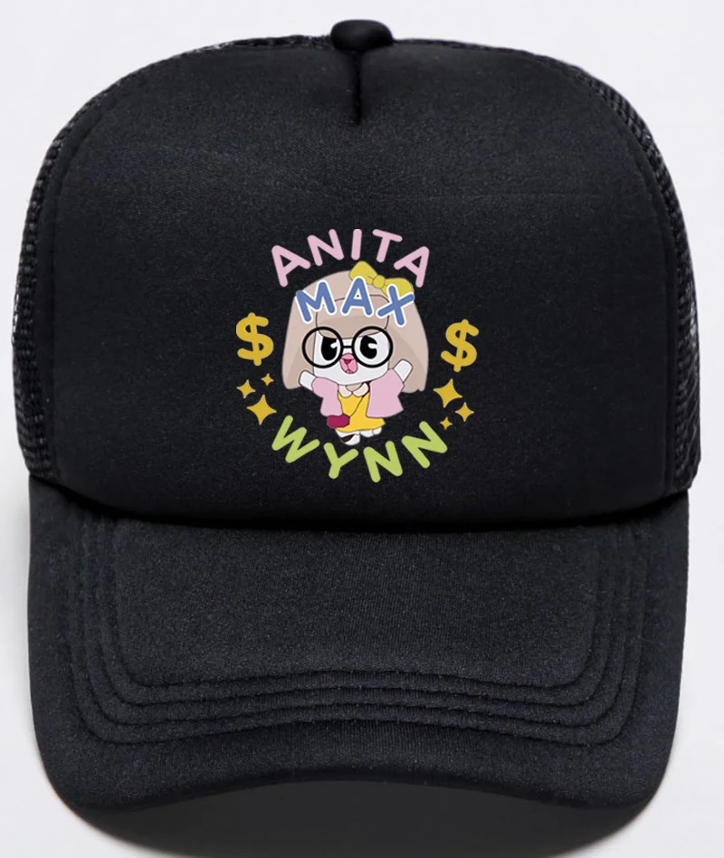 Trend ige anita max wynn Schaum Trucker Hut niedlichen Mesh Snapback Caps Junge Mädchen Sonne Strand Baseball Cap weibliche Sommer atmungsaktives Visier – Detail 18
