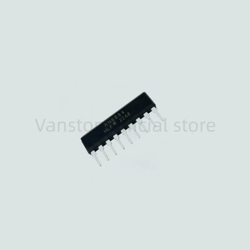 LED Driver Circuit Chip Inline única linha, novo nível, AN6884 SIP-9, 10pcs