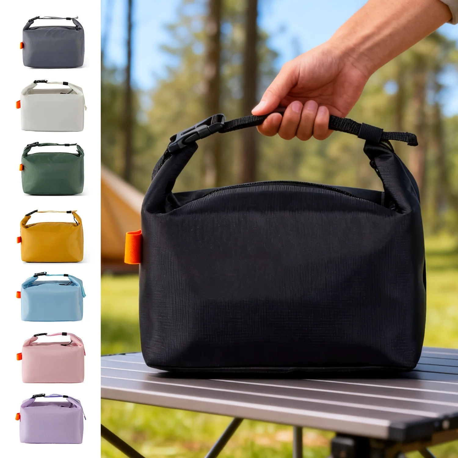 Large Capacity Insulated Cooler Bag - Portable Aluminum Foil Heat Preservation, New Models for 2026,
